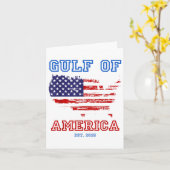 Golf von Amerika Mexiko Golf östlich 2025 US ameri Karte (Gelbe Blume)
