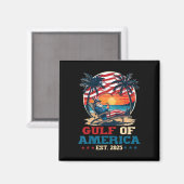 Golf von Amerika Mexiko Golf östlich 2025 US ameri Magnet (Vorderseite/Rückseite)