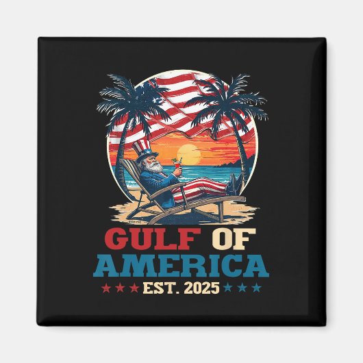 Golf von Amerika Mexiko Golf östlich 2025 US ameri Magnet (Vorne)