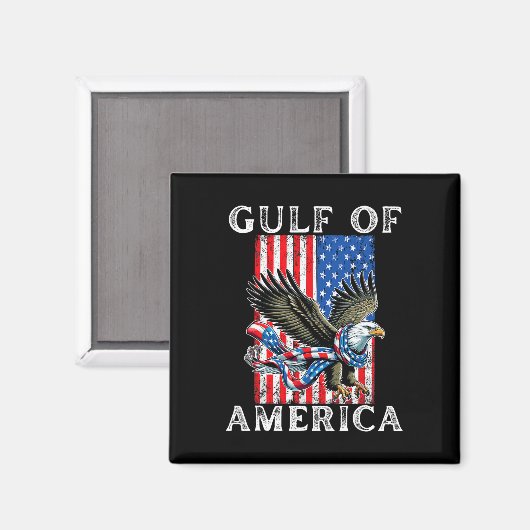 Golf von Amerika Mexiko Golf östlich 2025 US ameri Magnet (Vorderseite/Rückseite)