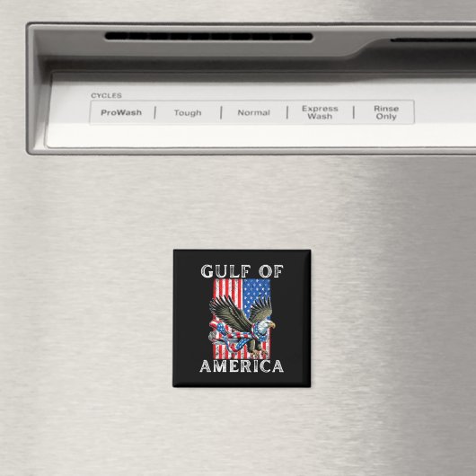 Golf von Amerika Mexiko Golf östlich 2025 US ameri Magnet (In Situ (Geschirrspüler))