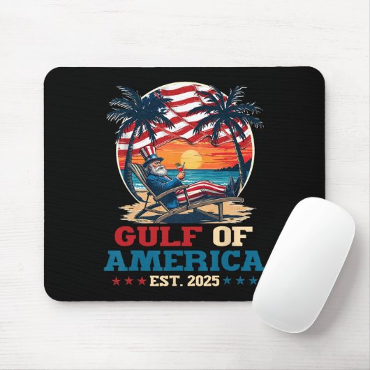 Golf von Amerika Mexiko Golf östlich 2025 US ameri Mousepad (Mit Mouse)