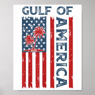 Golf von Amerika Osten 2025 SonnenGolf von USA Ame Poster