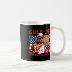 Golf von Amerika - Patriotische Amerikas Fahne des Kaffeetasse