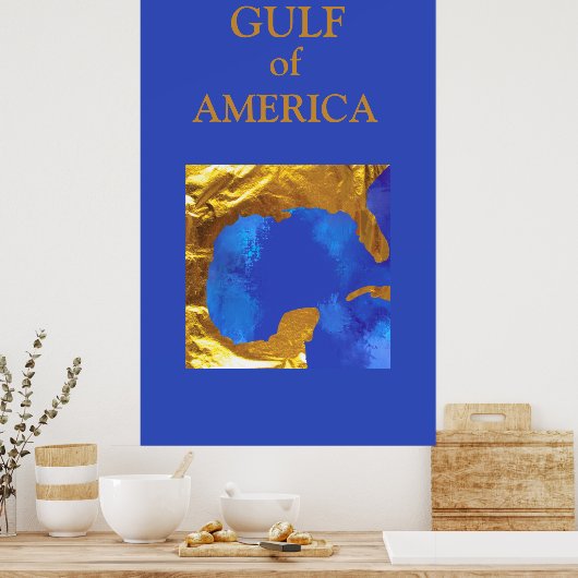 GOLF VON AMERIKA POSTER (Küche)