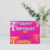 GOLF VON AMERIKA POSTKARTE (Stehend Vorderseite)