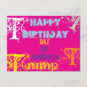 GOLF VON AMERIKA POSTKARTE (Vorderseite)