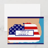 GOLF VON AMERIKA POSTKARTE (Vorne/Hinten)