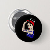 Golf von Amerika Präsident Trump 2025 Button (Vorne & Hinten)