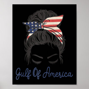 Golf von Amerika Präsident Trump 2025 Raglan Ba Poster
