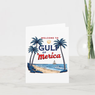Golf von Amerika Retro Vintag Beach Vibe Ameri Karte