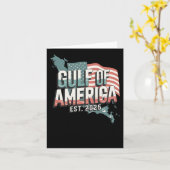 Golf von Amerika seit 2025 1 Karte (Gelbe Blume)