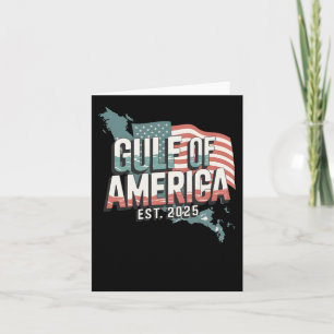 Golf von Amerika seit 2025 1 Karte