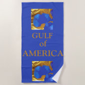 GOLF VON AMERIKA STRANDTUCH (Vorderseite)