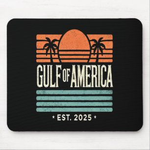 Golf von Amerika Sunset & amp; Palmen Trees Retro Mousepad