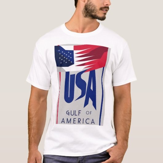 Golf von Amerika T-Shirt (Vorderseite)