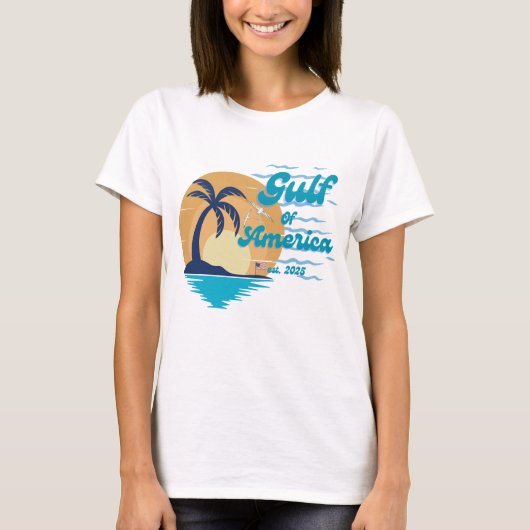 Golf von Amerika T-Shirt (Vorderseite)