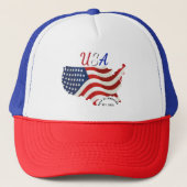 Golf von Amerika Truckerkappe (Vorderseite)