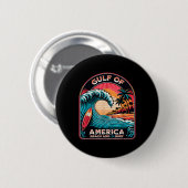 Golf von Amerika Trump 2025 Button (Vorne & Hinten)