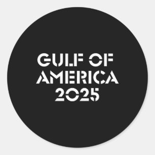Golf von Amerika Trump 2025 Premium Runder Aufkleber