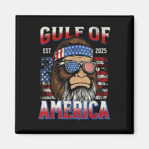 Golf von Amerika Trump Funny Bigfoot Mexiko Magnet