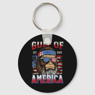Golf von Amerika Trump Funny Bigfoot Mexiko Schlüsselanhänger