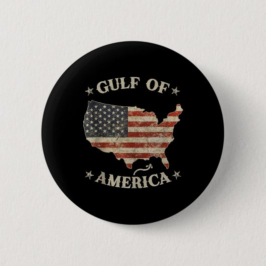 Golf von Amerika Trump vom Patrio begrüßt Button (Vorderseite)