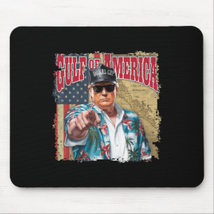 Golf von Amerika Trump vom Patrio begrüßt Mousepad