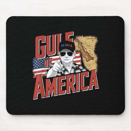 Golf von Amerika Trump vom Patrio begrüßt Mousepad (Vorne)