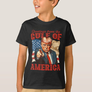 Golf von Amerika Trump vom Patrio begrüßt T-Shirt