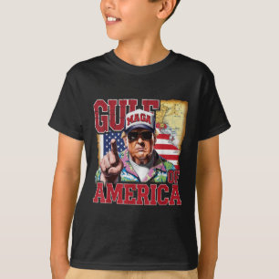 Golf von Amerika Trump vom Patrio begrüßt T-Shirt