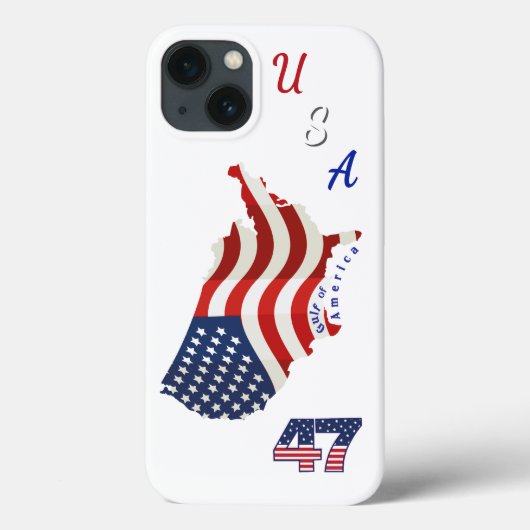 Golf von Amerika USA 47 Patriot Case-Mate iPhone Hülle (Rückseite)