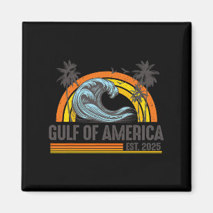 Golf von Amerika Vintag Beach Amerikas Golf von Am Magnet