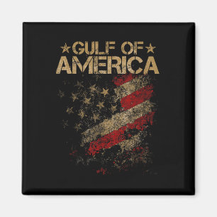 Golf von Amerika Vintage amerikanische Flagge Patr Magnet