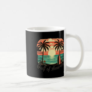 Golf von Amerika Vintage Beach Americas Golf von A Kaffeetasse