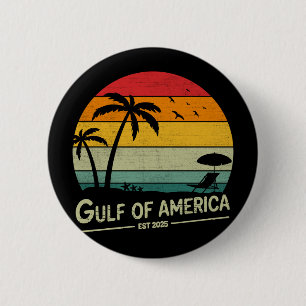 Golf von Amerika Vintages patriotisches amerikanis Button