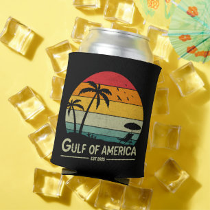 Golf von Amerika Vintages patriotisches amerikanis Dosenkühler