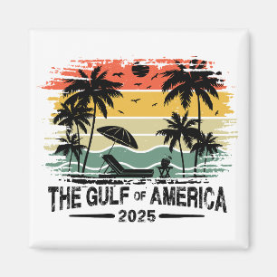 Golf von Amerika Vintages patriotisches amerikanis Magnet