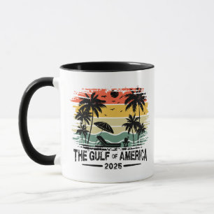 Golf von Amerika Vintages patriotisches amerikanis Tasse