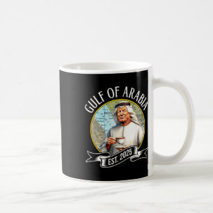 Golf von Arabien Ende 2025 Funny Trump Vintag 1 Kaffeetasse