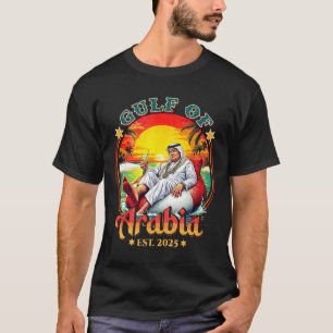 Golf von Arabien Ende 2025 Funny Trump Vintag Arab T-Shirt