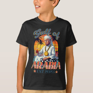 Golf von Arabien Ende 2025 Funny Trump Vintag Arab T-Shirt