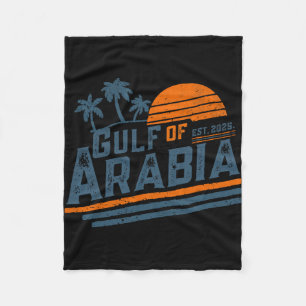 Golf von Arabien Ende 2025 Trump Arabischer Golf F Fleecedecke