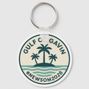 Golf von Gavin 2028 Newsom Schlüsselanhänger