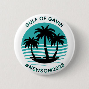 Golf von Gavin Witziger politischer Humor Button