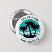Golf von Gavin | Witziger politischer Humor Button (Vorne & Hinten)