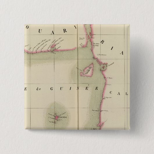 Golf von Guinea 36 Button (Vorderseite)