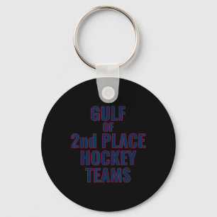 Golf von Hockey-Mannschaften auf dem 2. Platz unte Schlüsselanhänger