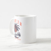 Golf von Kuba USA Mexiko Kaffeetasse (Vorderseite Links)