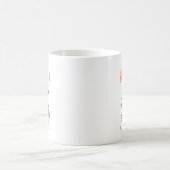 Golf von Kuba USA Mexiko Kaffeetasse (Mittel)